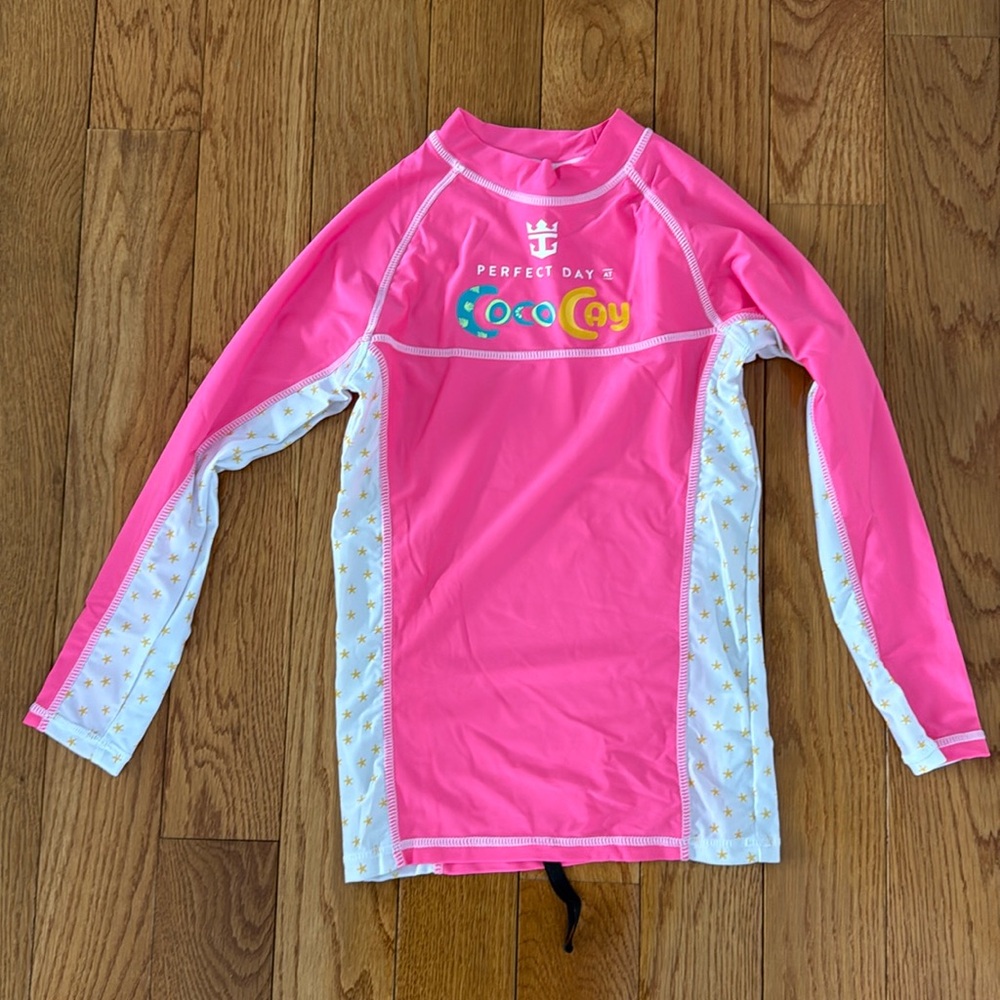 Girls Perfect Day at Coco Cay Rashguard